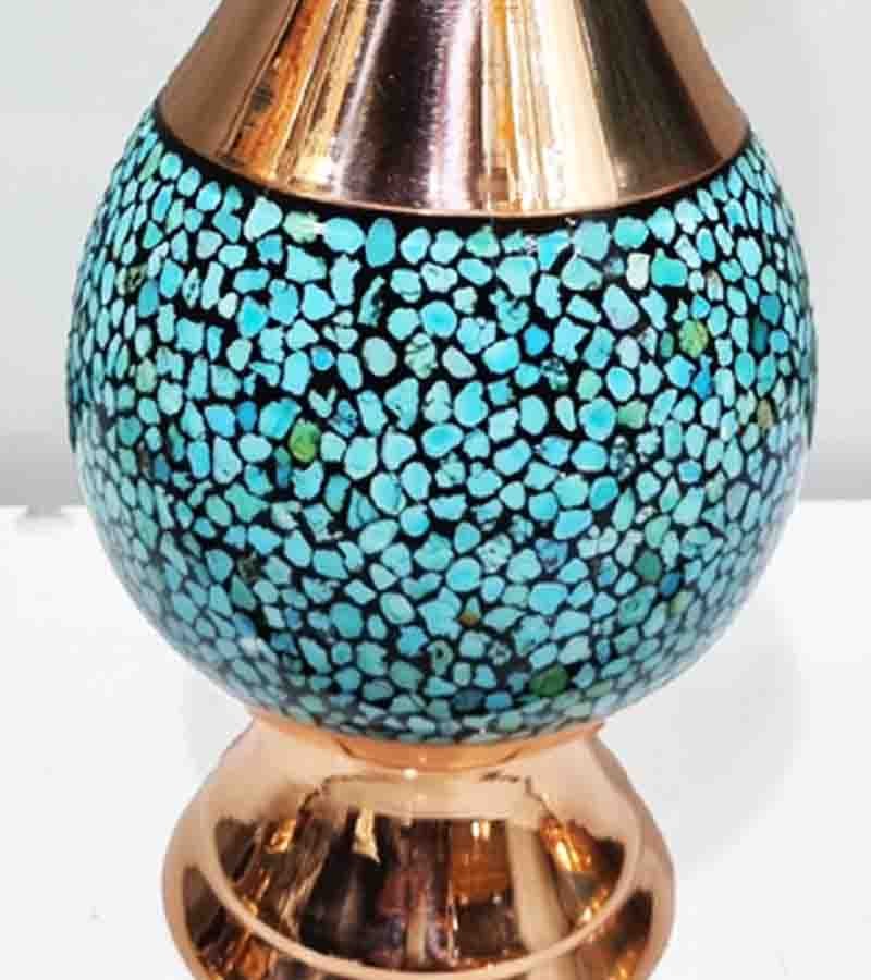 گلدان صراحی فیروزه