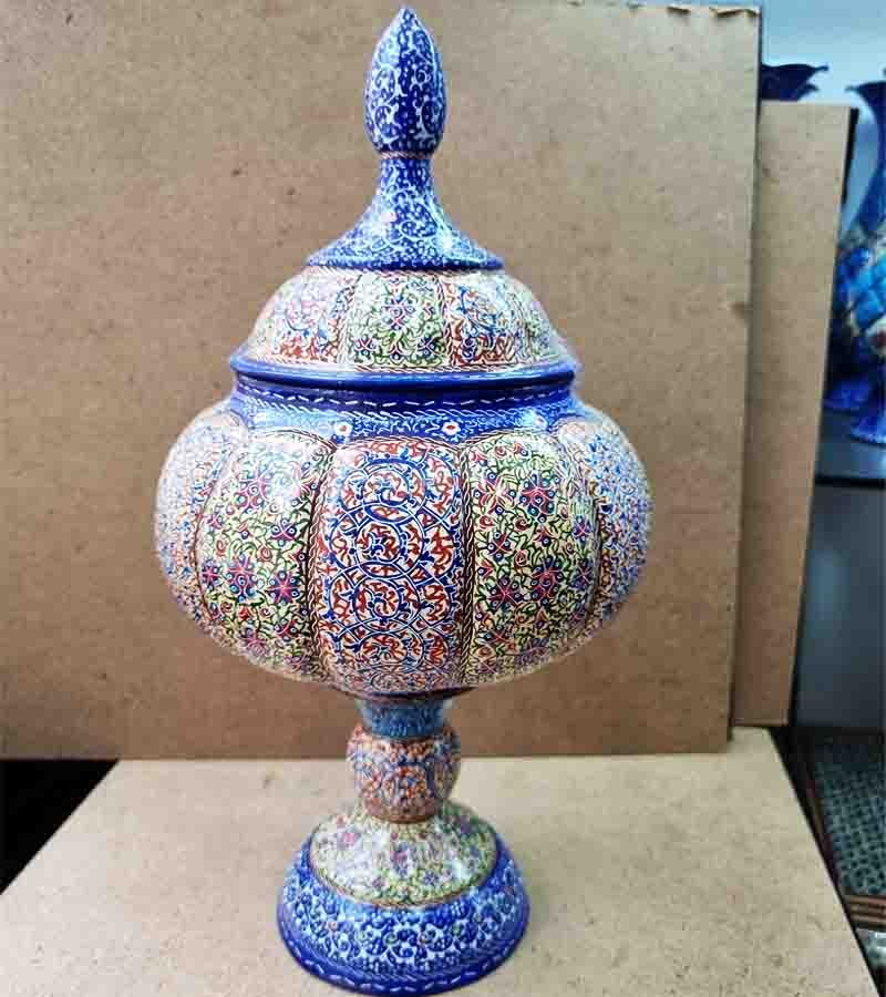 شکلات خوری مینا کاری 25 سانتی