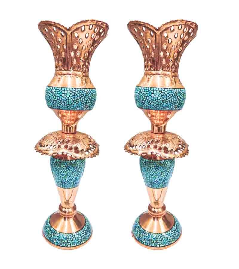 لاله فیروزه (یک جفت)