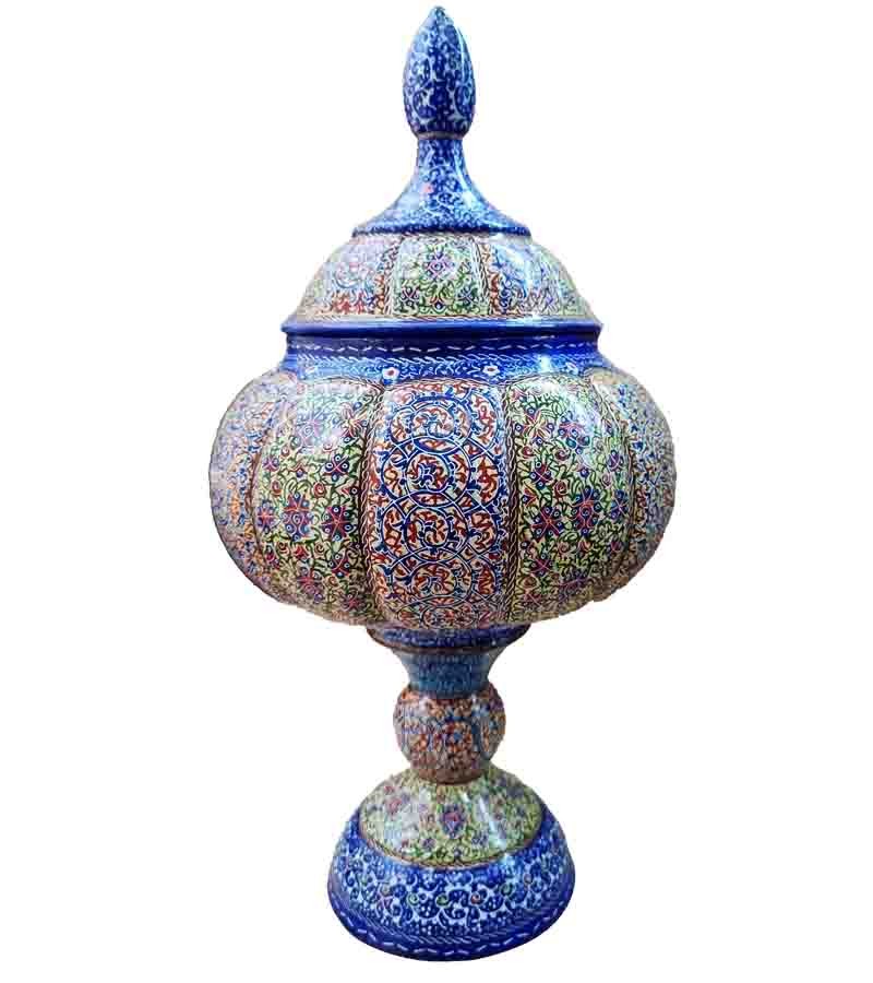 شکلات خوری مینا کاری 25 سانتی